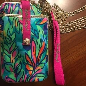 Lilly Pulitzer Cross Body Wallet